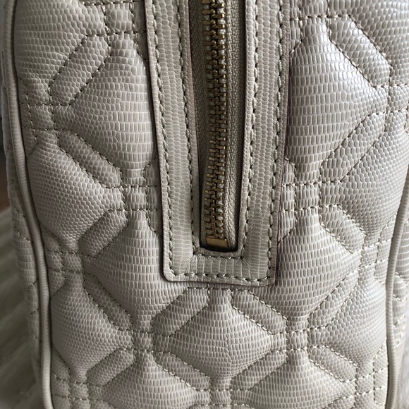 Kate Spade Ecru Quilted Top handle Bag - Picture 4 of 9